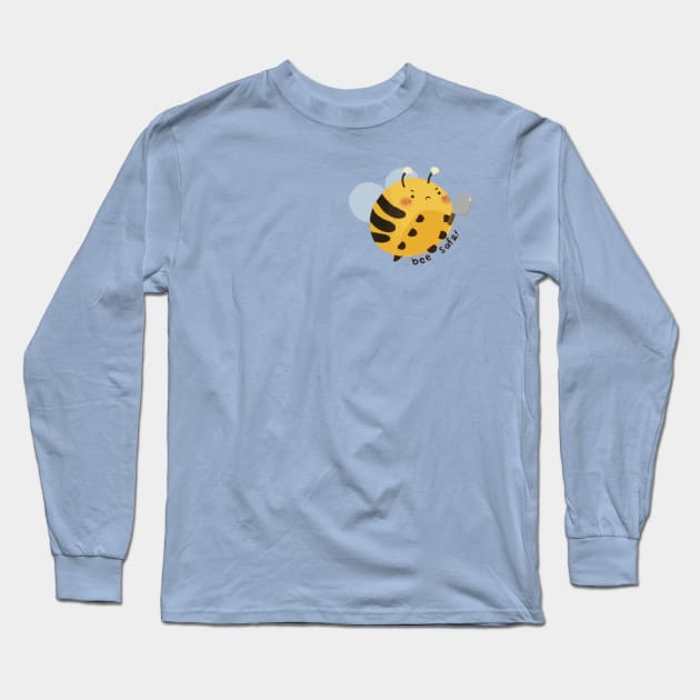 Safety Bee Long Sleeve T-Shirt by laiberry